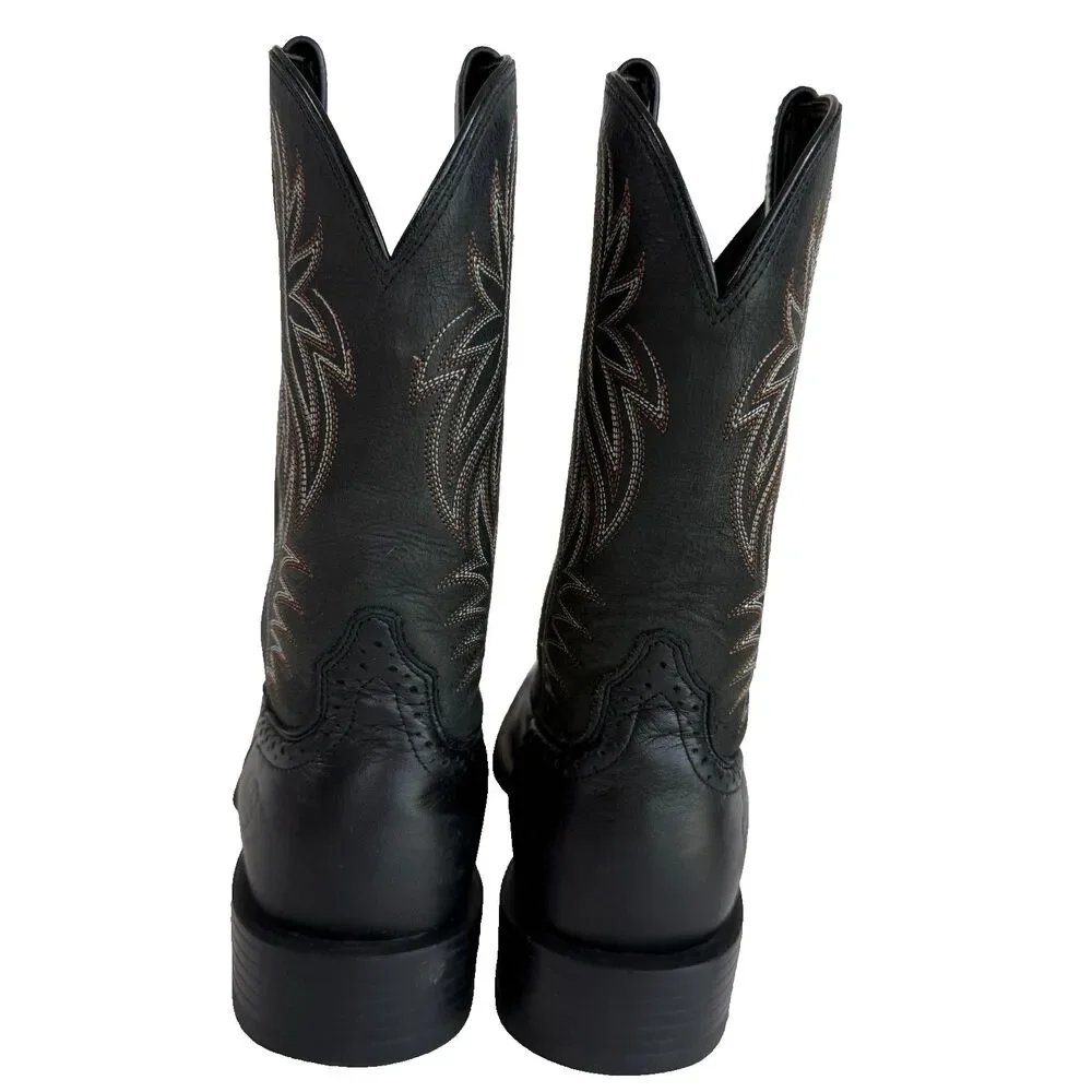 Ariat Sport Performance Western Cowboy Boots Men's Black boot 10016292 Size 8.5D